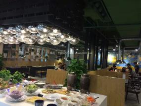 休闲自助餐厅装修设计效果图片