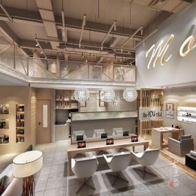 最新大型美发店设计装饰效果图