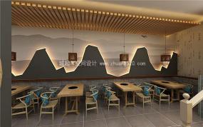重庆火锅店装饰效果图片