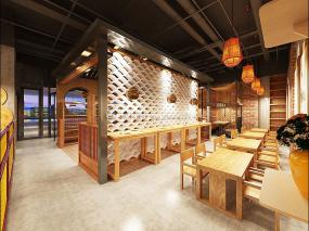 重庆火锅店装潢效果图