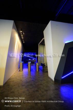 最新美式风格健身房效果图
