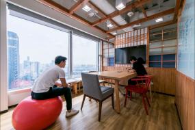 制药公司办公室装修实景图片