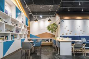 港式甜品店装修高清效果图