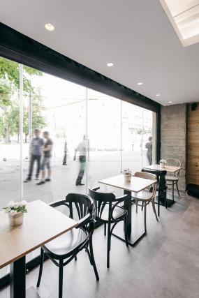 最新连锁奶茶店装修设计效果图