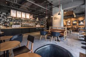 最新奶茶店装修设计效果图