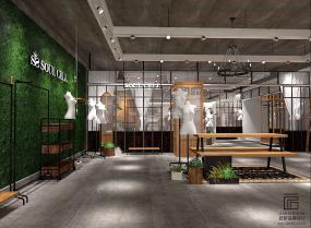 最新女装店装饰实景图