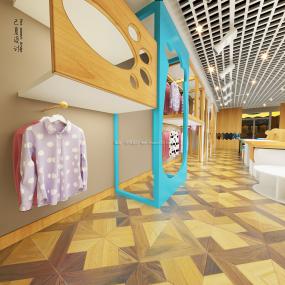 童装店装修装潢效果图