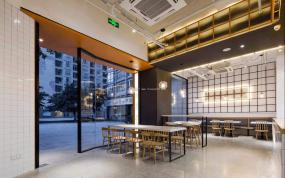 快餐店装潢效果图片