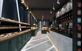 蛋糕店装饰效果图片
