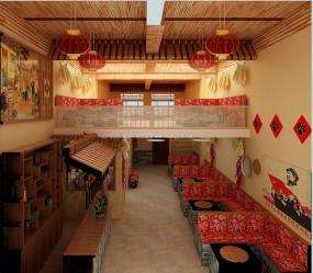 饭店装潢效果图片