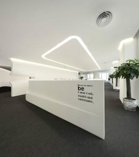 最新九亭办公室设计装饰效果图片