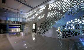 小公司办公室装修高清效果图