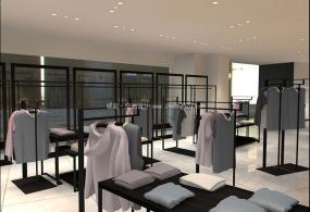 女装店装修高清效果图
