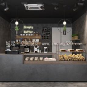 简约风格奶茶店设计装饰图片