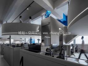 简约风格30平米办公室装饰设计效果图