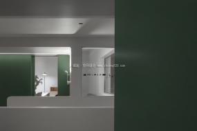 柔和风格办公室装修设计效果图片
