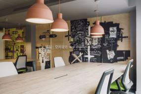 个性简约风格办公室装修设计效果图