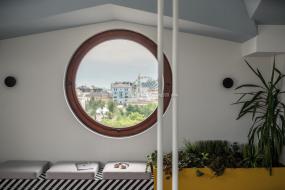 100平loft办公室效果图