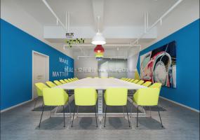 上海专业舒适的现代办公室装修效果图