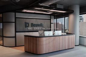 上海现代简约办公室装修实景图