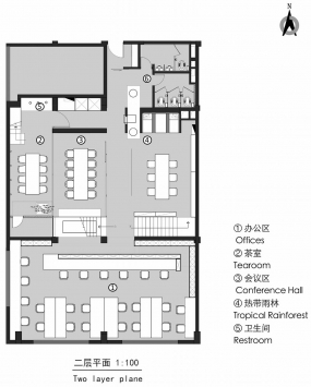 办公楼工业风装修图片效果图