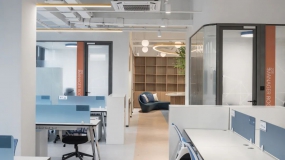 工业风loft小型办公室设计图片