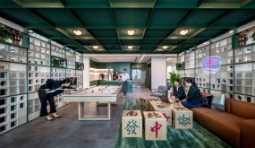 loft小办公装修效果图