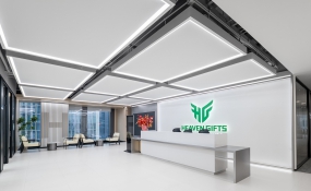 蜂巢型办公空间设计装修图
