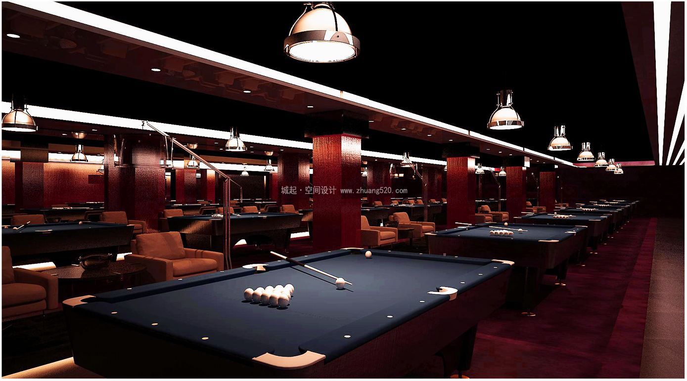 台球厅装修技巧