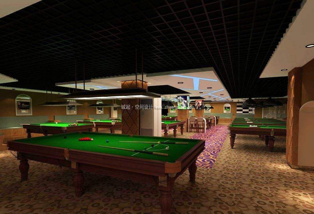 台球厅装修技巧