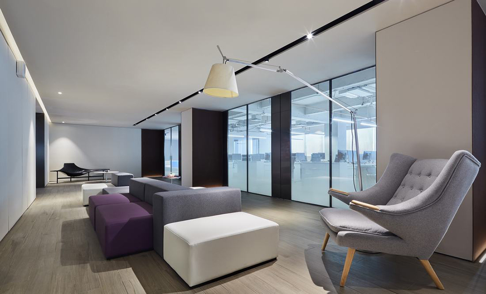 办公室开放区域装修设计图,开放区域装修设计图