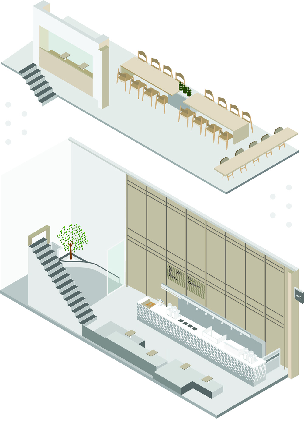 咖啡厅空间设计效果图,咖啡厅装饰图片