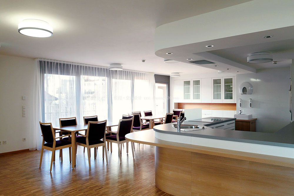  老年护理中心设计效果图,护理中心设计效果图