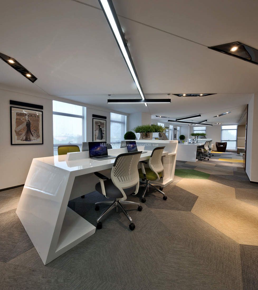 商务稳重风开放区域设计效果图 商务稳重风开放区域设计效果图,开放区域设计效果图