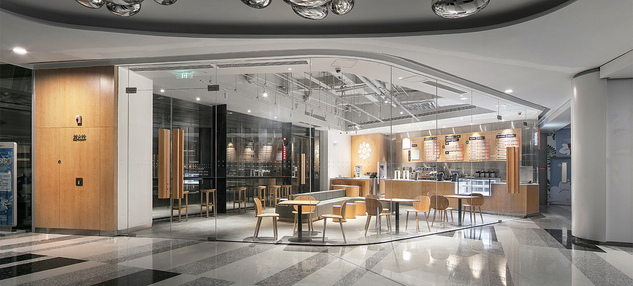 奶茶店装修设计图片,奶茶店装修设计案例图