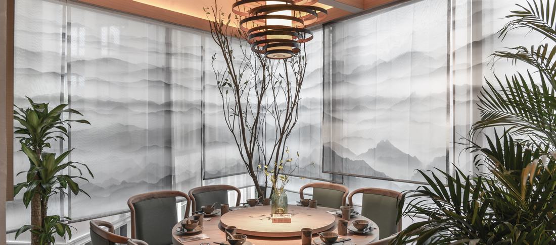 饭店装饰案例图,饭店装饰实景图