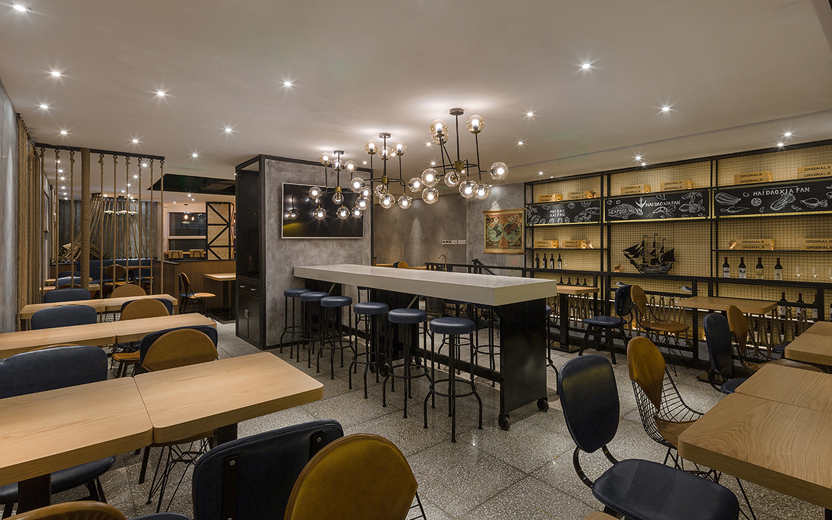 快餐店设计效果图,快餐店设计图片