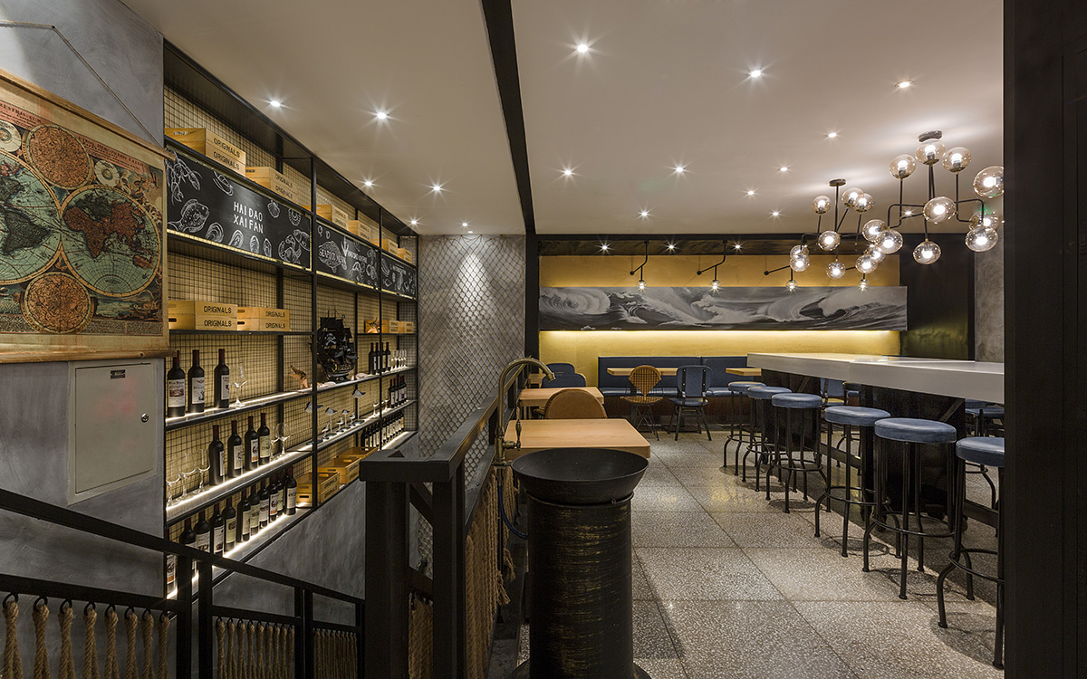 快餐店装修设计案例图,快餐店设计效果图