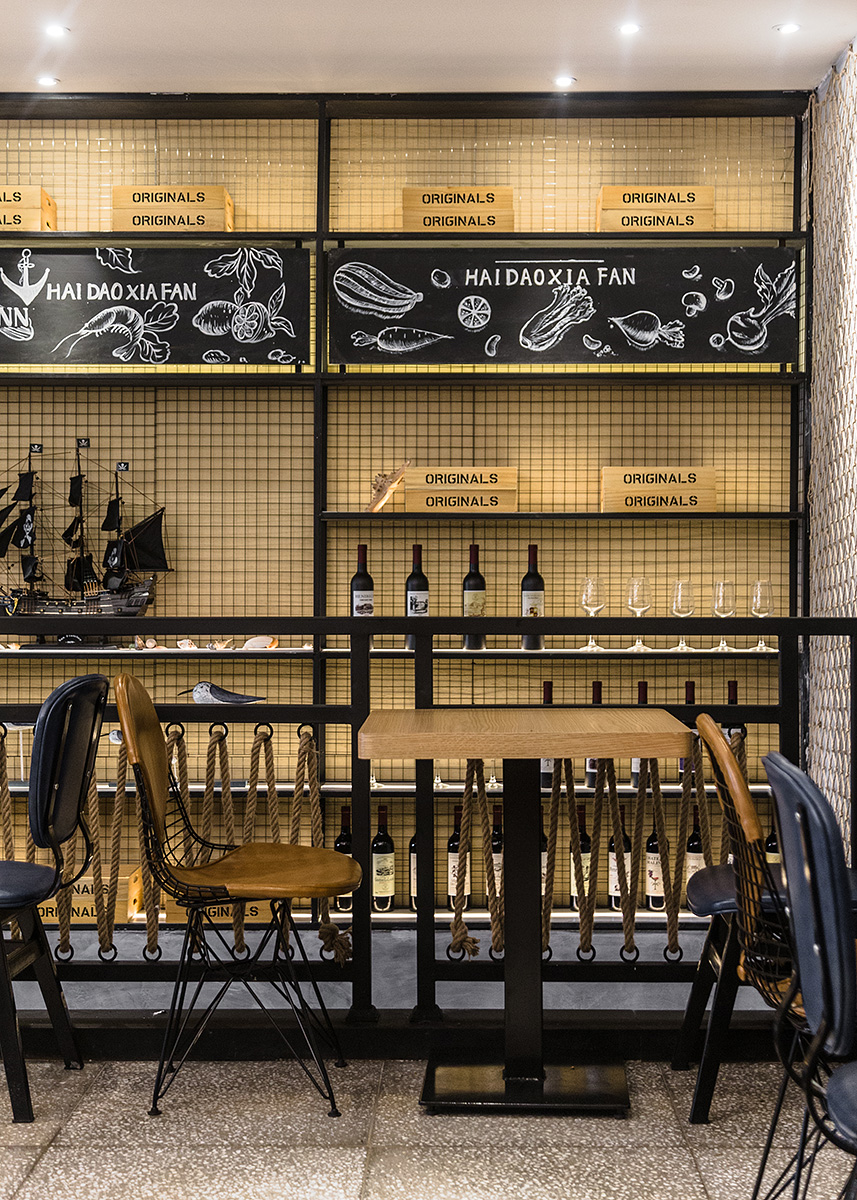 快餐店空间设计实景图,快餐店空间设计案例图