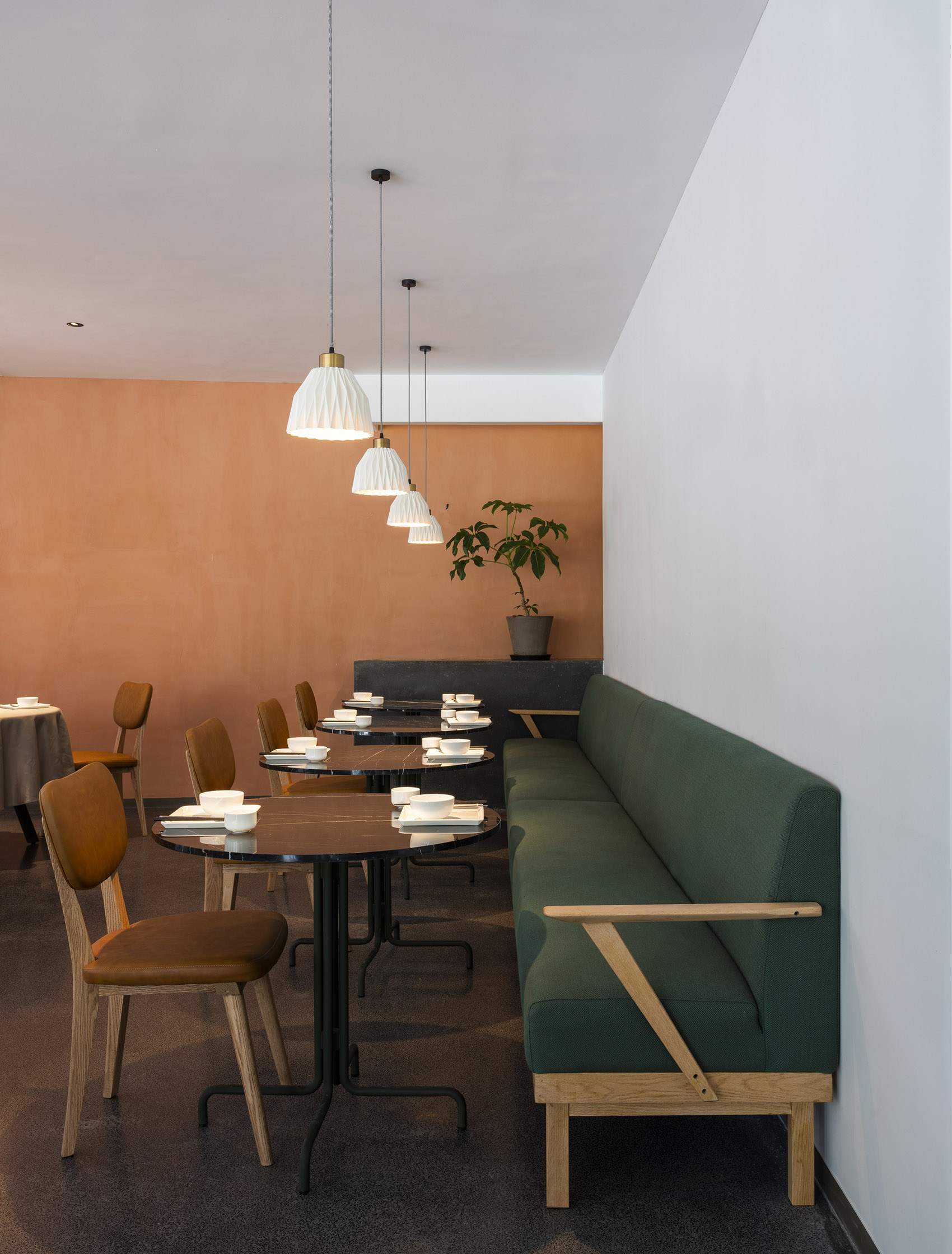 饭店设计布局图,饭店装饰效果图