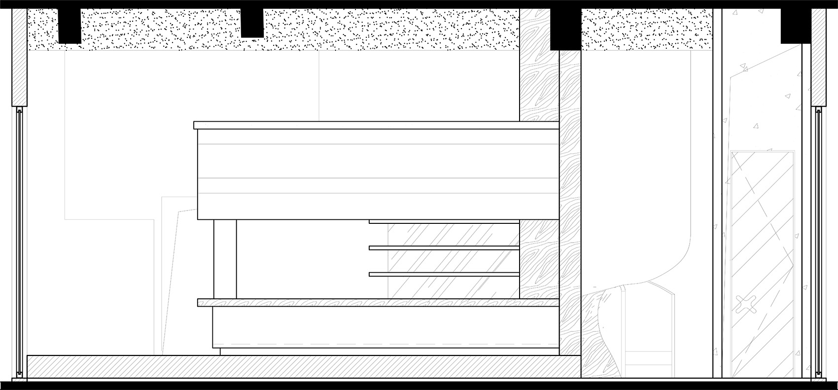酒厅空间设计平面图,空间设计平面图