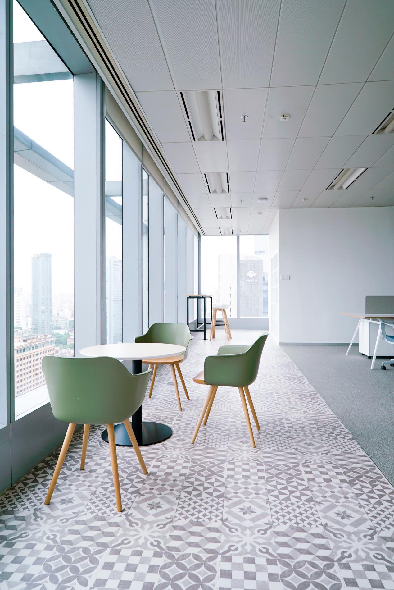 洽谈区设计效果图,loft风洽谈区设计效果图