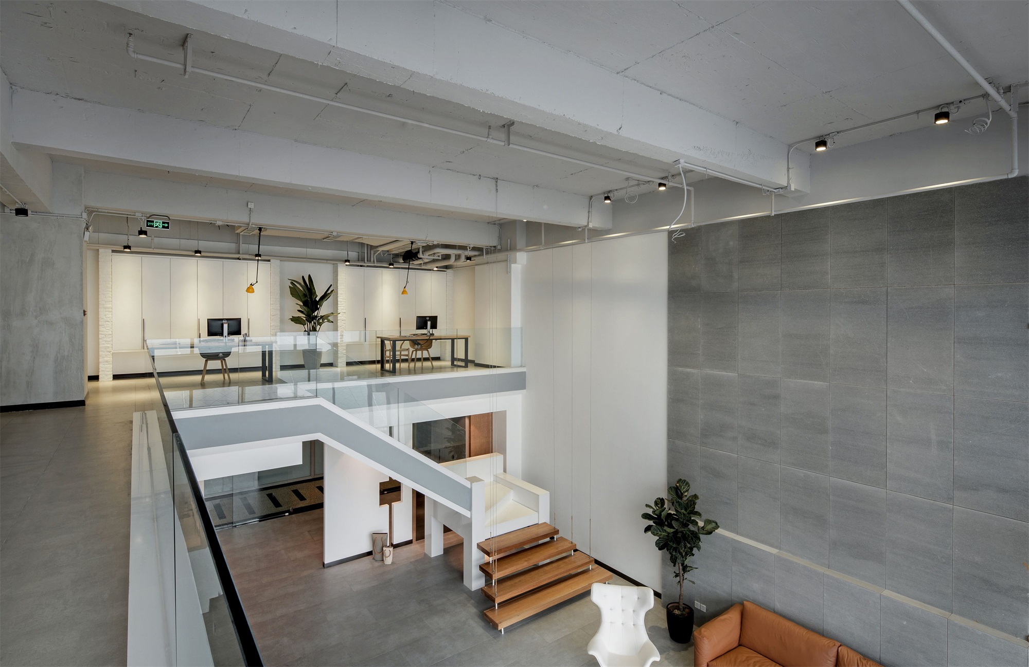 loft办公室经理室空间设计效果图,loft办公室经理室设计图