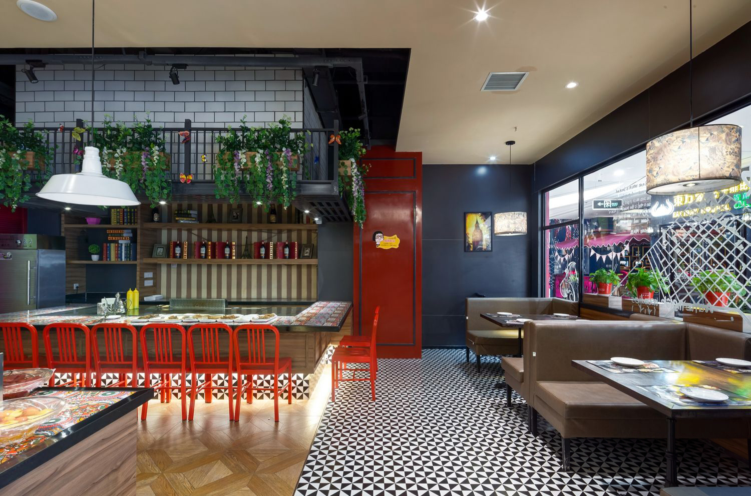 铁板烧装修设计图片,铁板烧装饰效果图