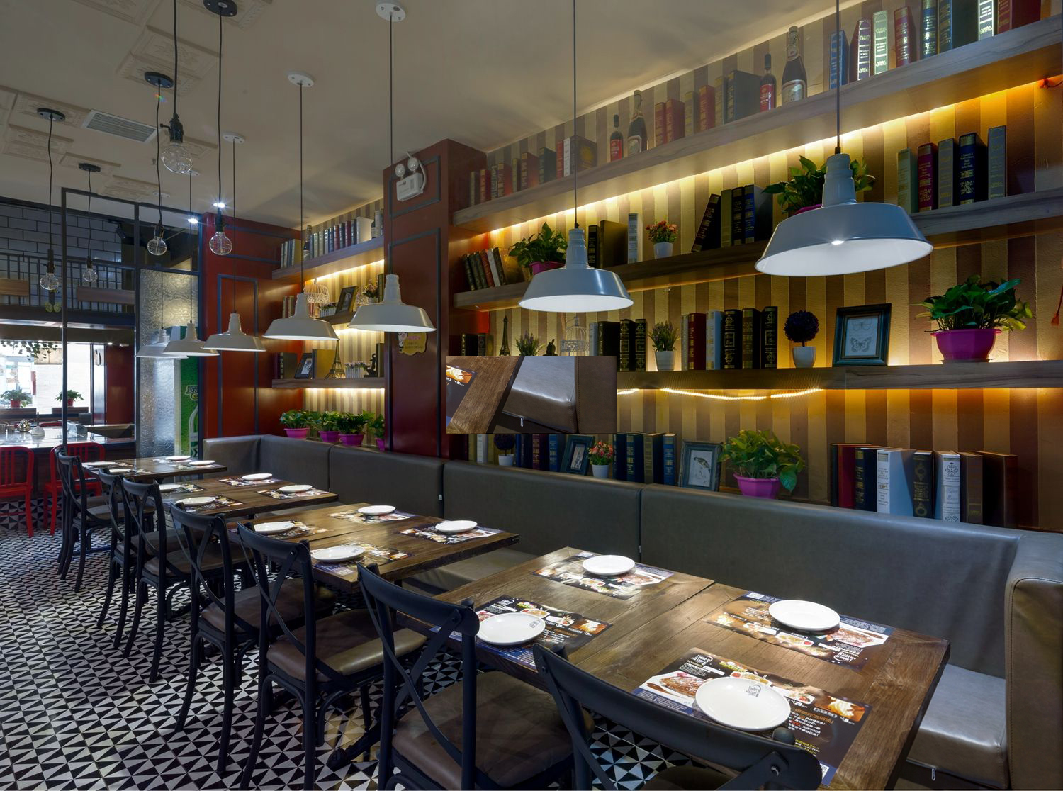 铁板烧设计图片,铁板烧装修设计效果图