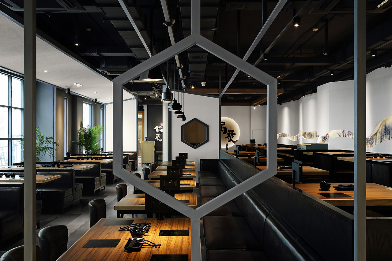 烤肉店空间设计图片,烤肉店装饰设计效果图