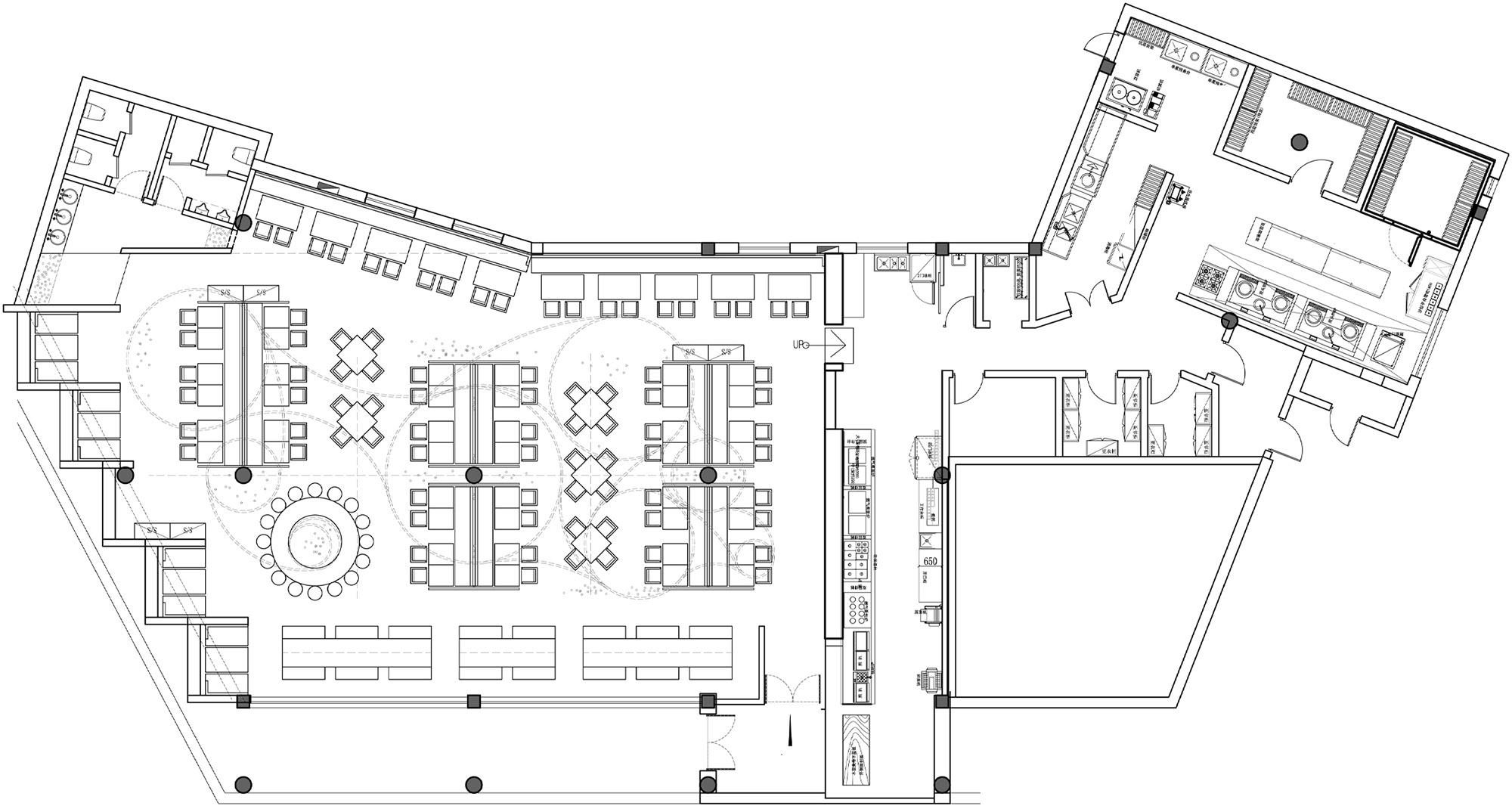 包子店设计布局图,包子店装饰图片