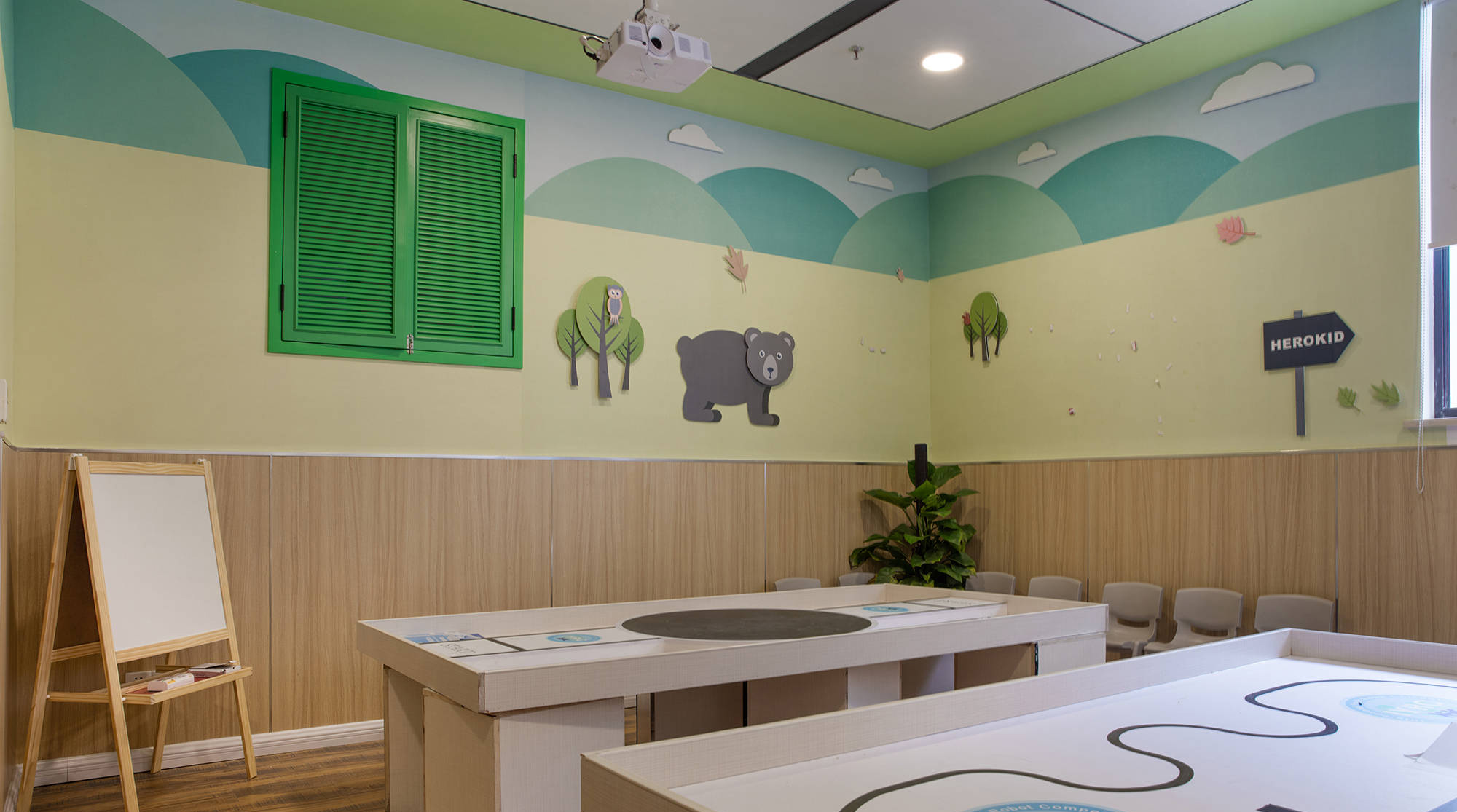 早教中心空间设计实景图,早教中心空间设计实景图