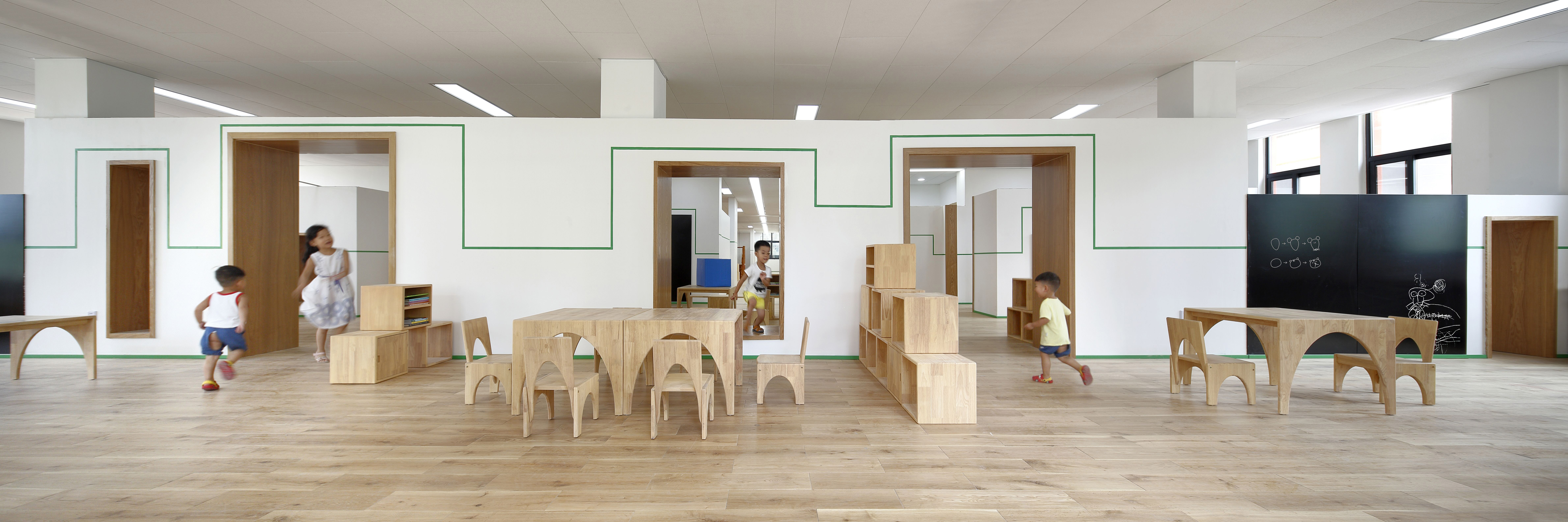 800平幼儿园空间设计图,幼儿园空间设计图