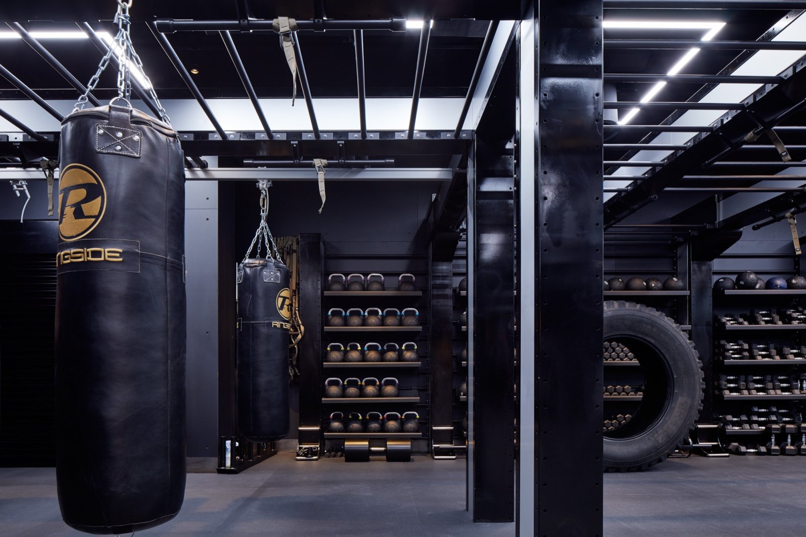 健身房空间设计效果图,健身房空间设计